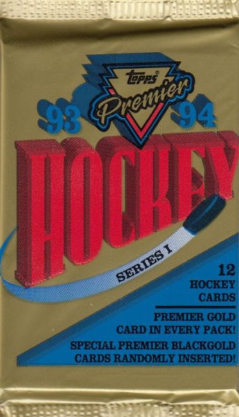 1993-94 Topps Premier Series 1 Hockey Hobby Pack